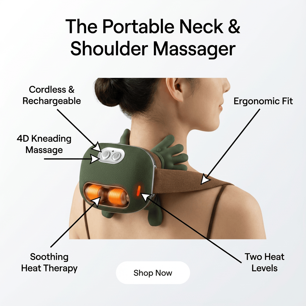 Saithsu Neck-Shoulder Relaxer Pro-Say Bye to Spa