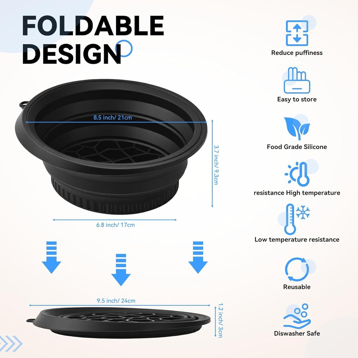 Foldable Ice Facial Bowl