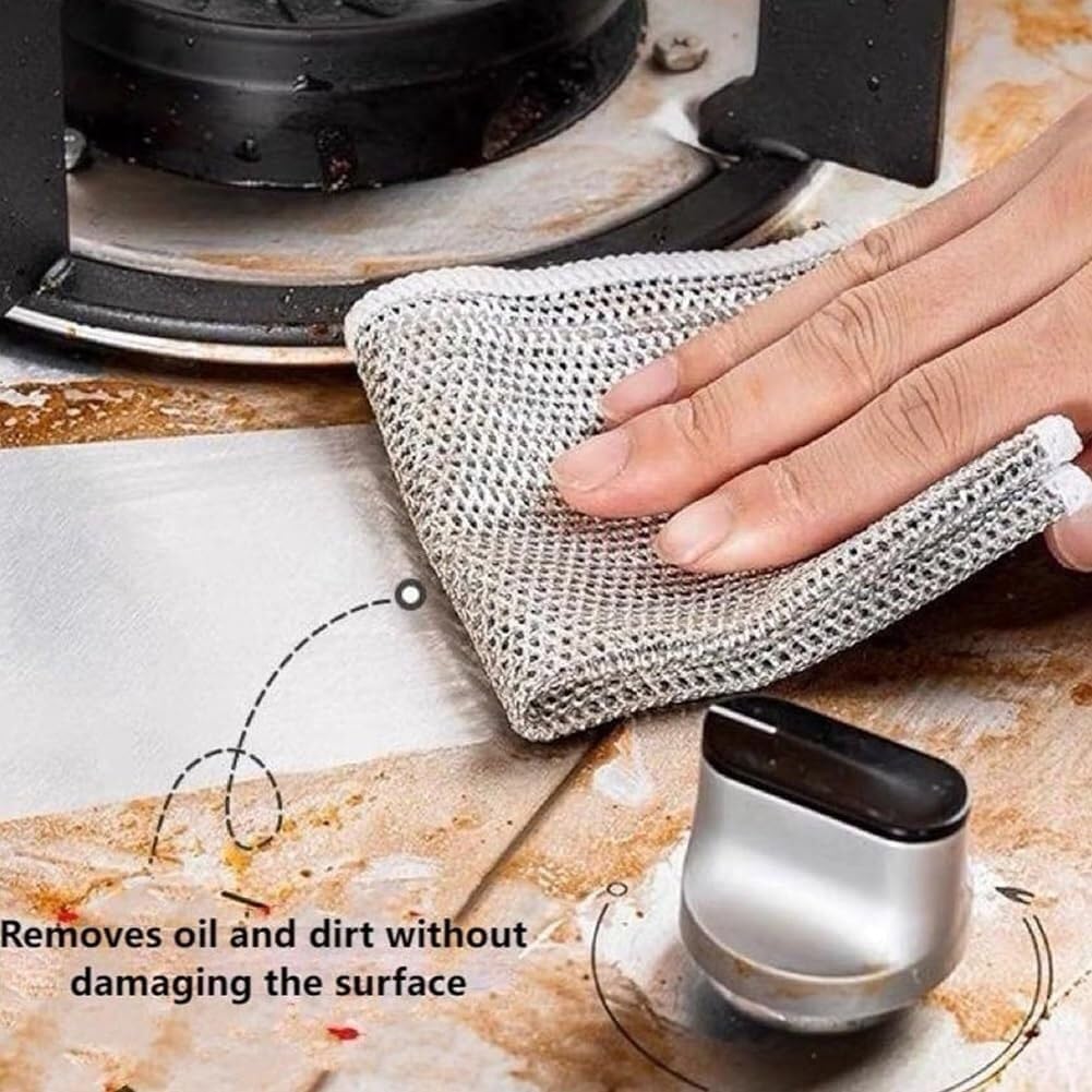 Siffey Non Scratch Dish Wash Cloth