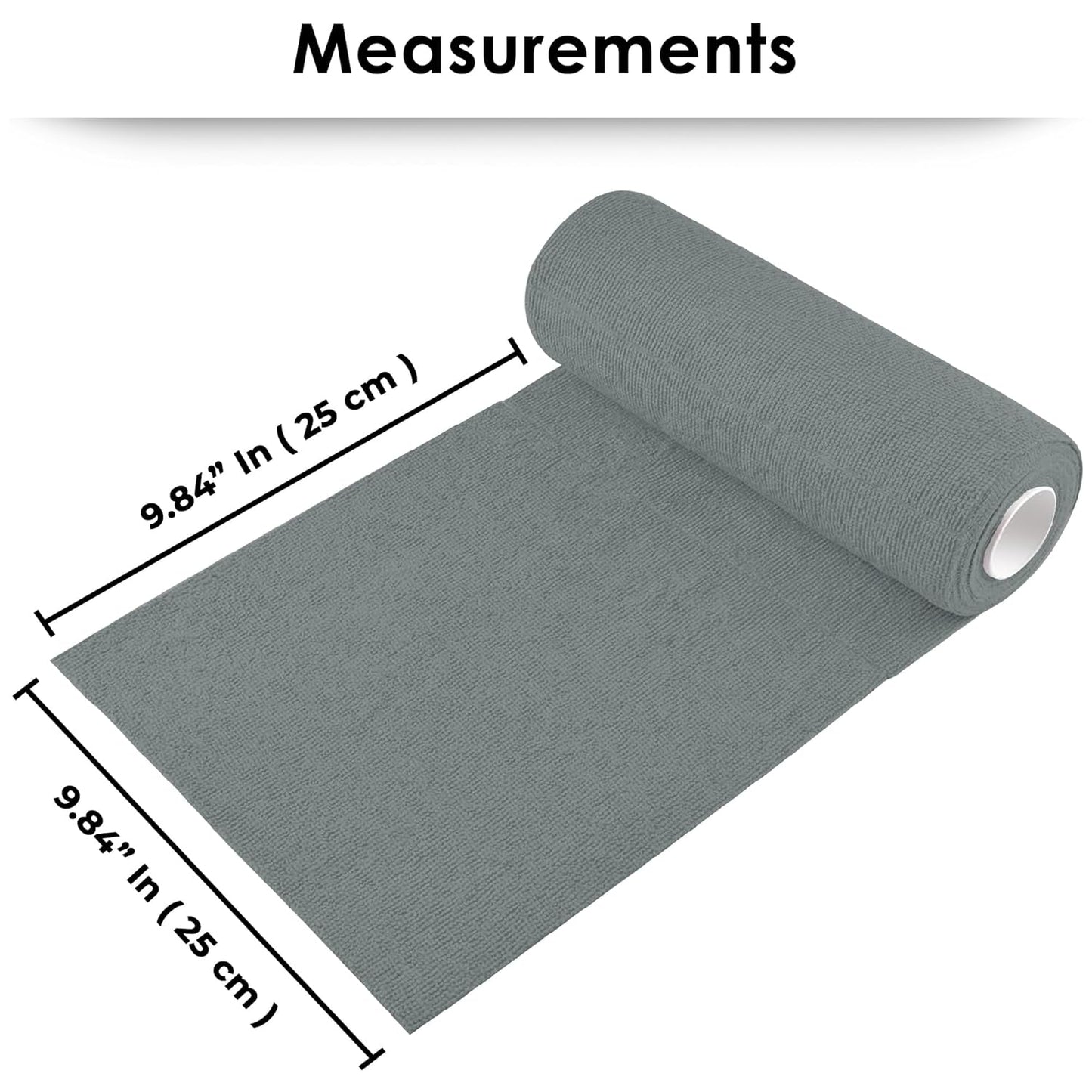 Microfiber Cleanning Kitchen Cloth Roll (Pack Of 20)