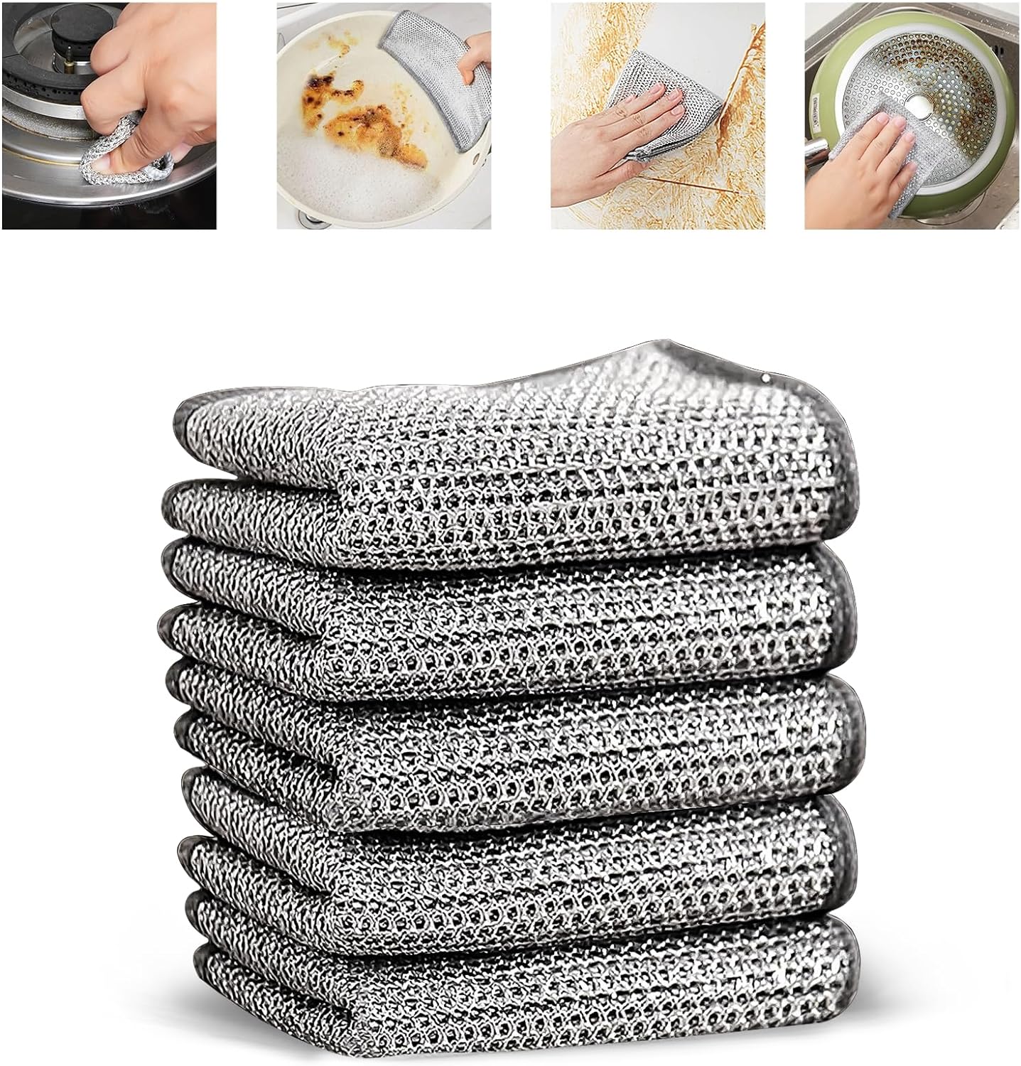 Siffey Non Scratch Dish Wash Cloth
