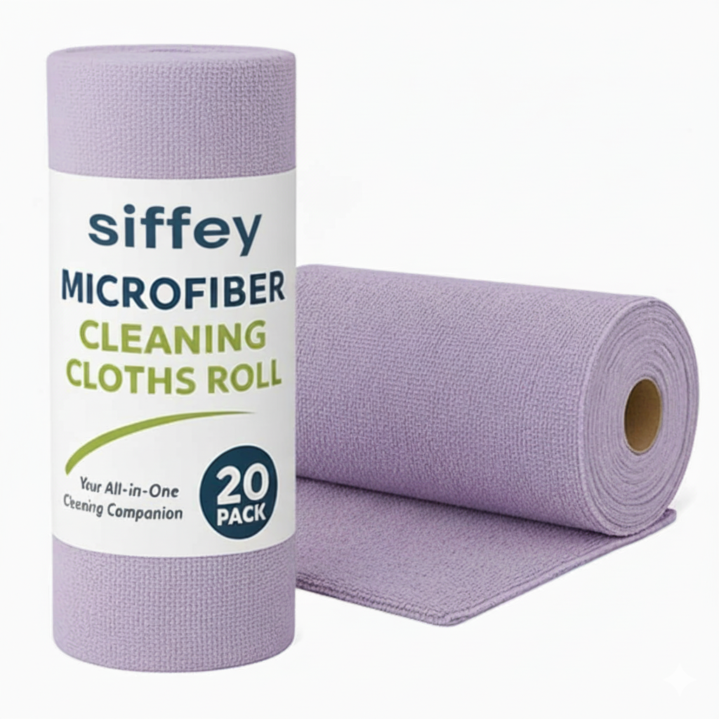 Microfiber Cleanning Kitchen Cloth Roll (Pack Of 20)